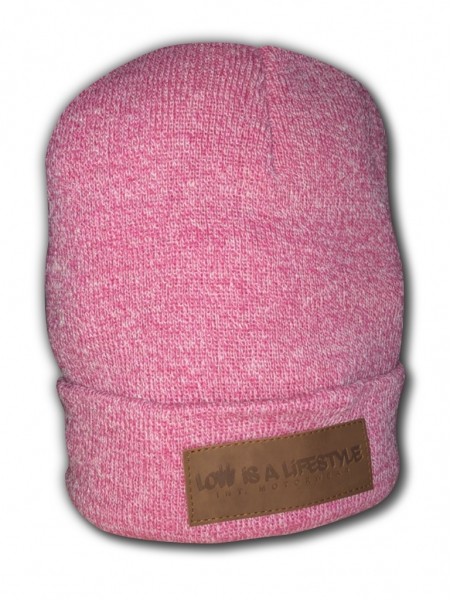 LOW iS A LiFESTYLE® Classic Beanie - Pink